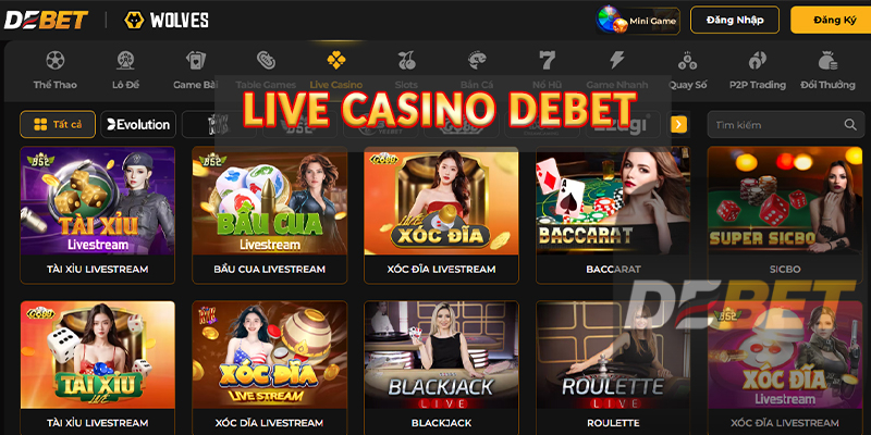 Live Casino Debet